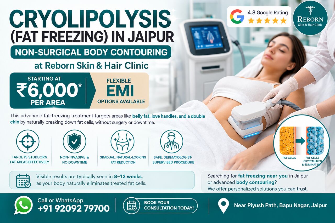 Jaipur, Health & Beauty Items, INR 6000,  Cryolipolysis Treatment In Jaipur For Stubborn Belly Fat