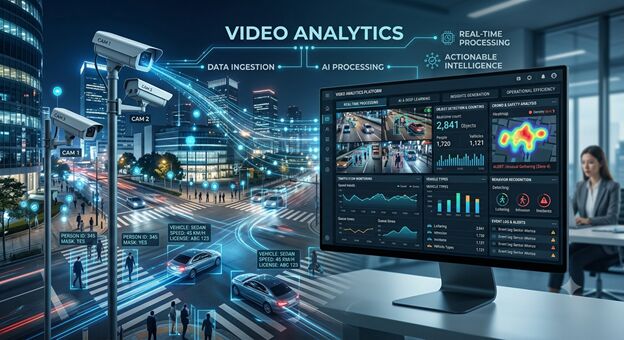 Kuwait City, Computer, Video Analytics For Smart Cities In Kuwait & GCC: Building Safer, Smarter Urban Futures