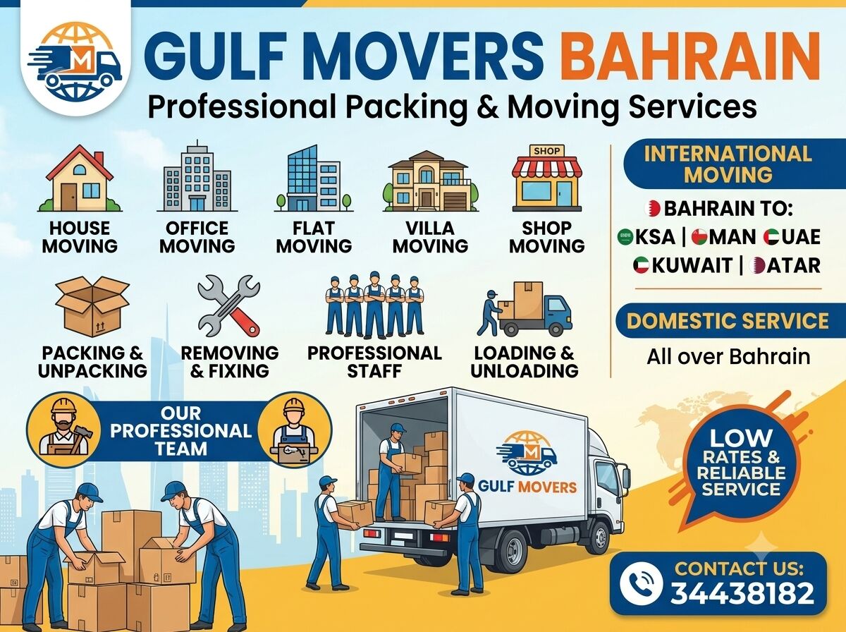 Manama, Labor/Moving, Gulf Mover Bahrain
