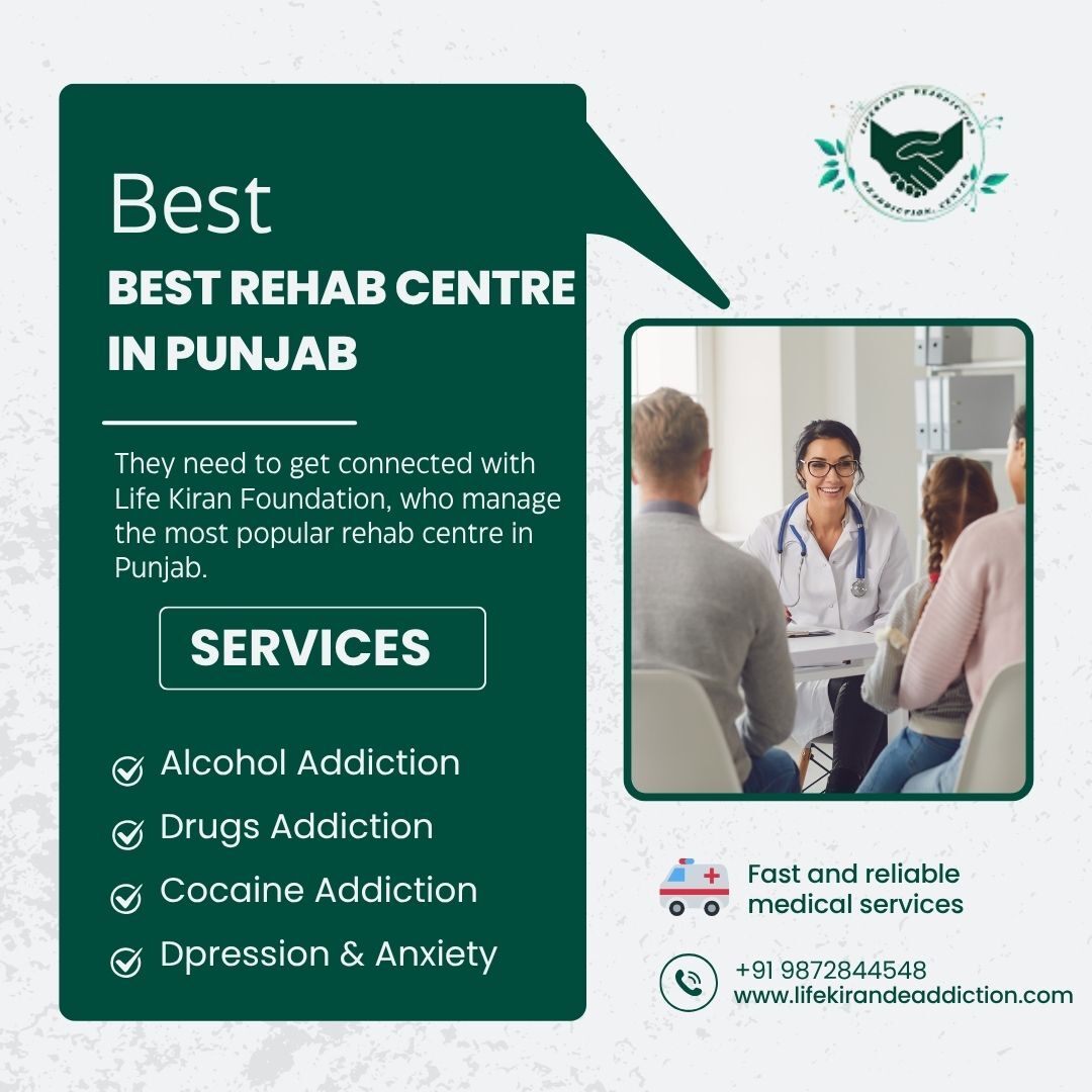 Punjab, Health, Best Rehab Centre In Punjab - Call For Counselling