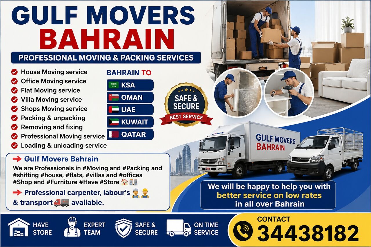 Saar, Labor/Moving, Bahrain Movers And Packers
