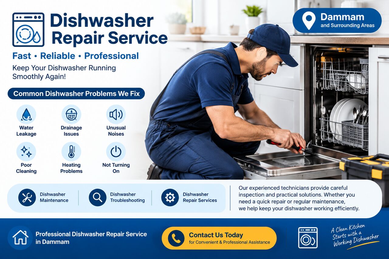 Dammam, Appliance Repair, Dishwasher Repair Near Me