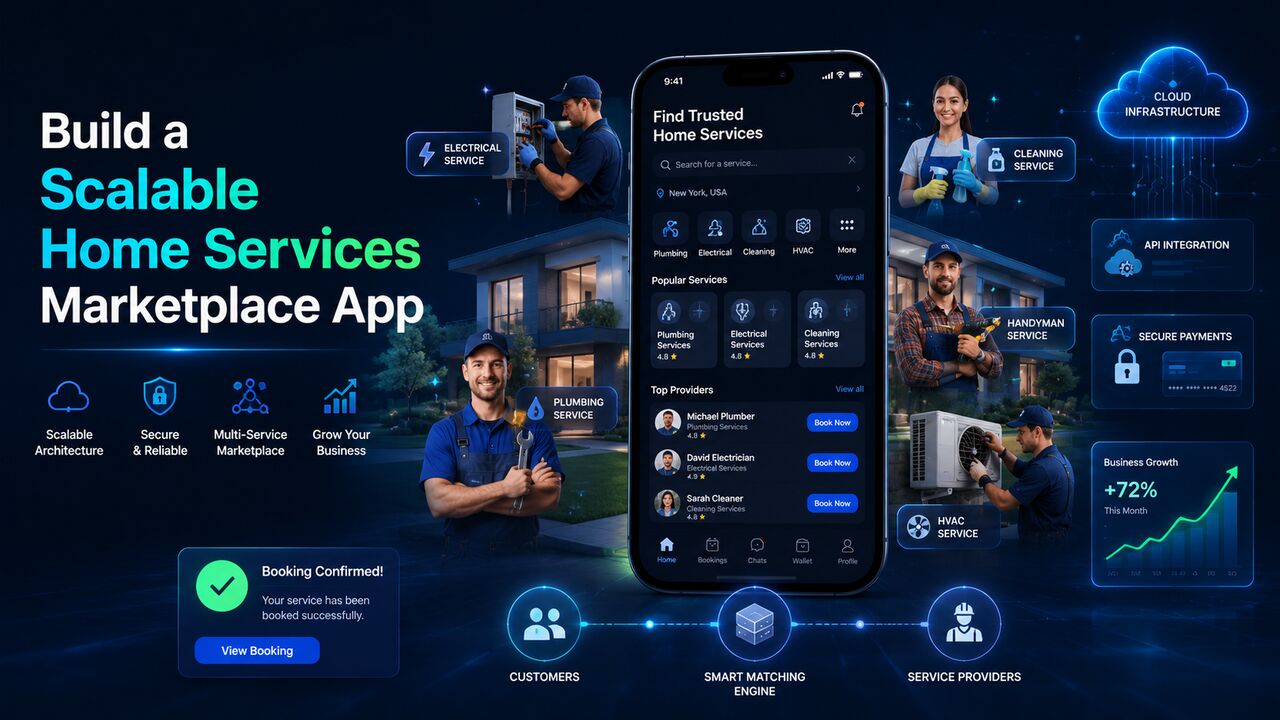 Los Angeles, Technical, Build An On-Demand Home Services Mobile App