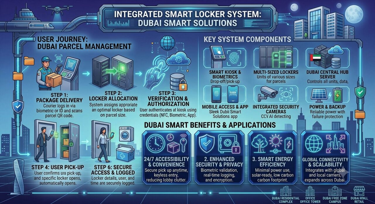 Dubai, Software Development, Smart Locker System: A Complete Guide For Businesses In Dubai And The UAE
