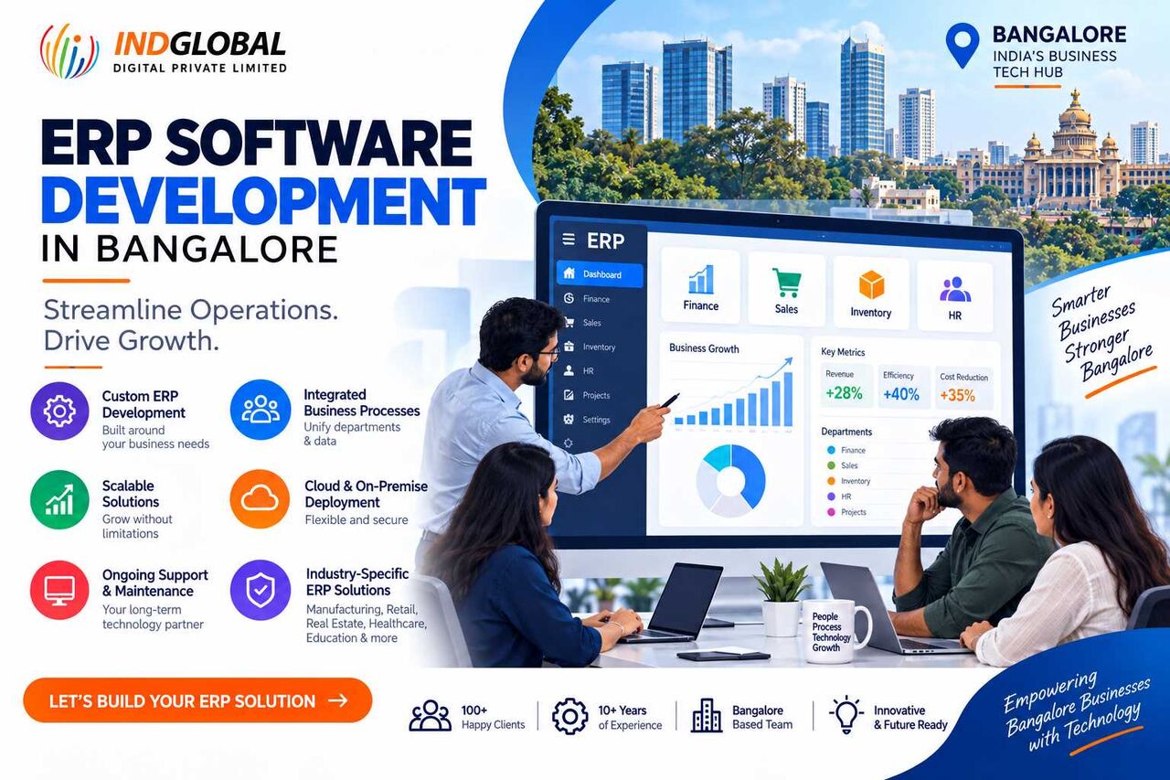 Bangalore, Software Development, ERP Development In Bangalore