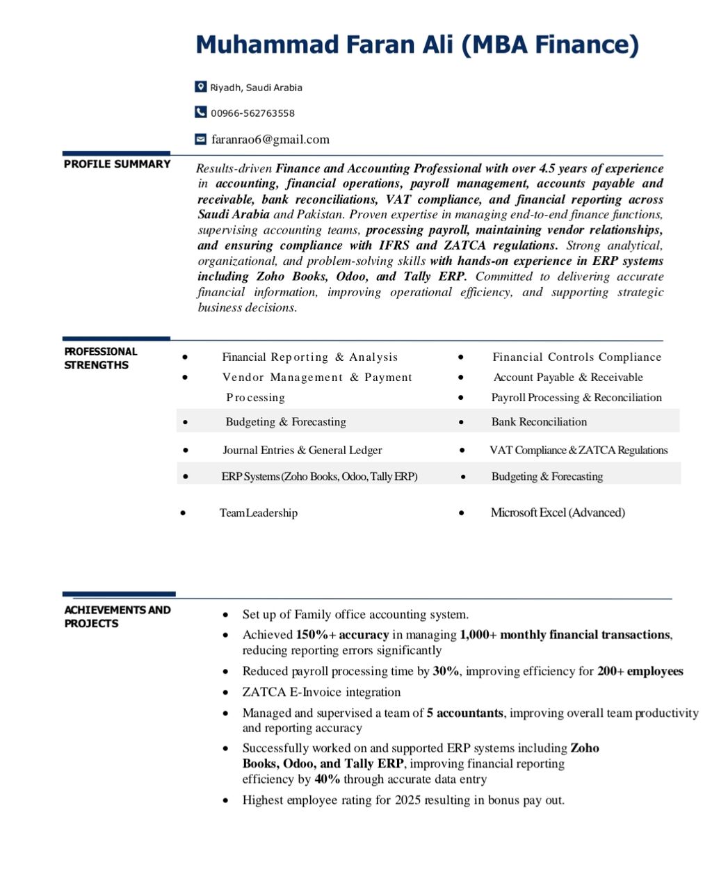 Dammam, Job Seekers, Accountant