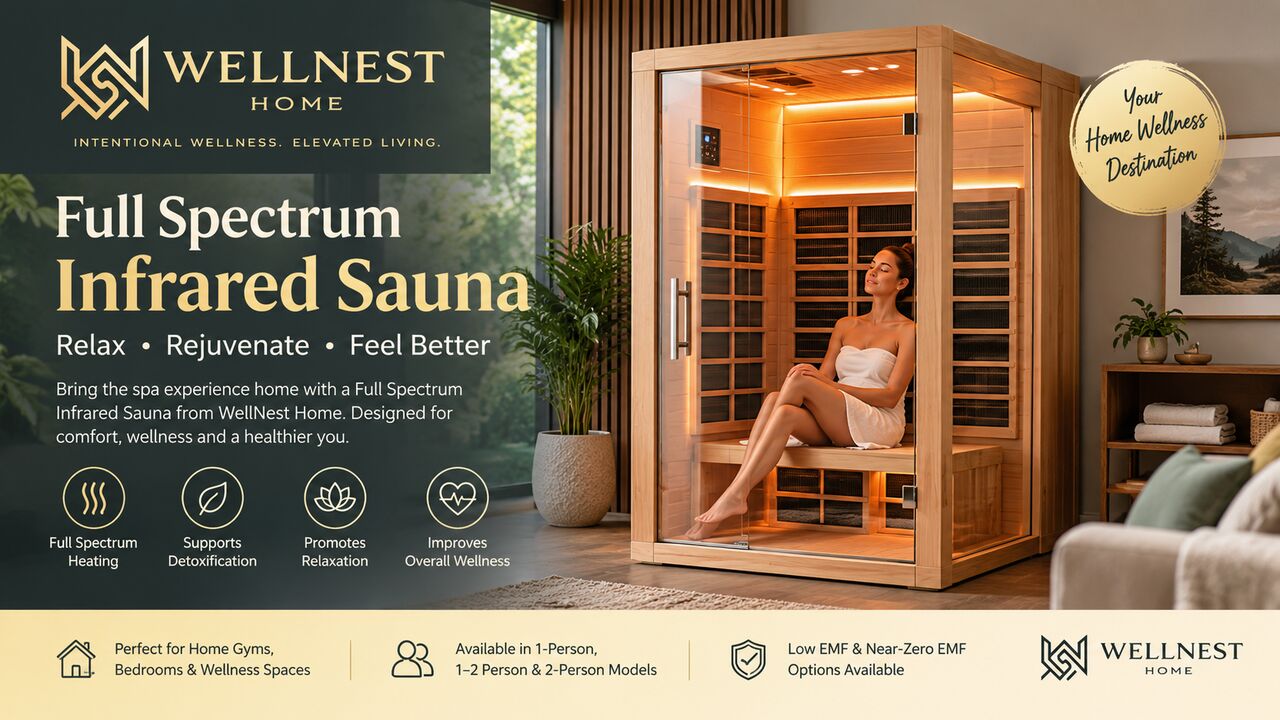 Toronto, General, Full Spectrum Infrared Sauna For Your Home | WellNest Home