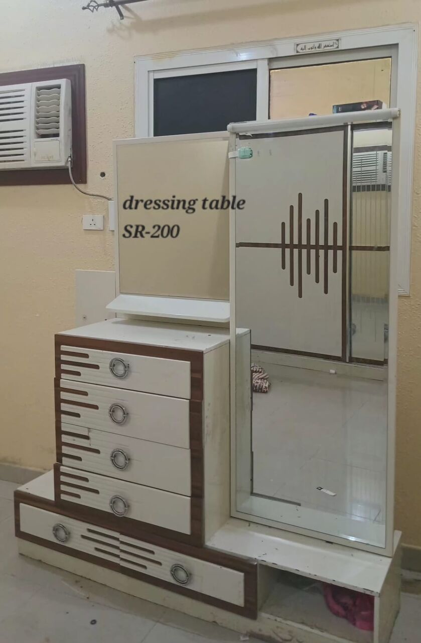 Jeddah, Furniture, SAR 100,  Chest Of Drawers, Dressing Table & Sliding Door Big Wardrobe