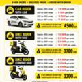 Bike Rider & Car Rider