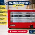 SAR 50,  Ocarina Electric Heater 2000W &ndash; Used &ndash; 50 SAR