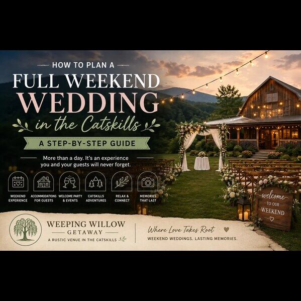 New York, Farm & Garden, USD 700,  How To Plan A Full Weekend Wedding In The Catskills