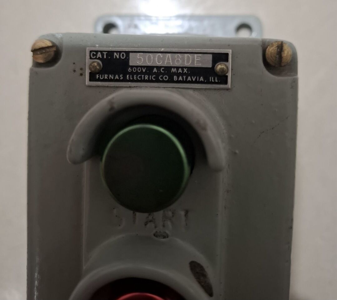 Khobar, Electrical & Plumbing, SAR 600,  Furnas Electric Co. FURNAS 50CA8DE, STAR/STOP Exd Pushbutton Box.