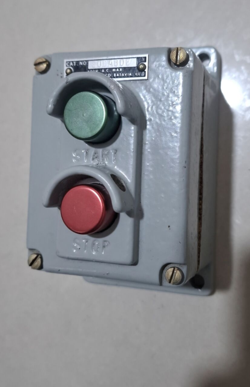 Khobar, Electrical & Plumbing, SAR 600,  Furnas Electric Co. FURNAS 50CA8DE, STAR/STOP Exd Pushbutton Box.