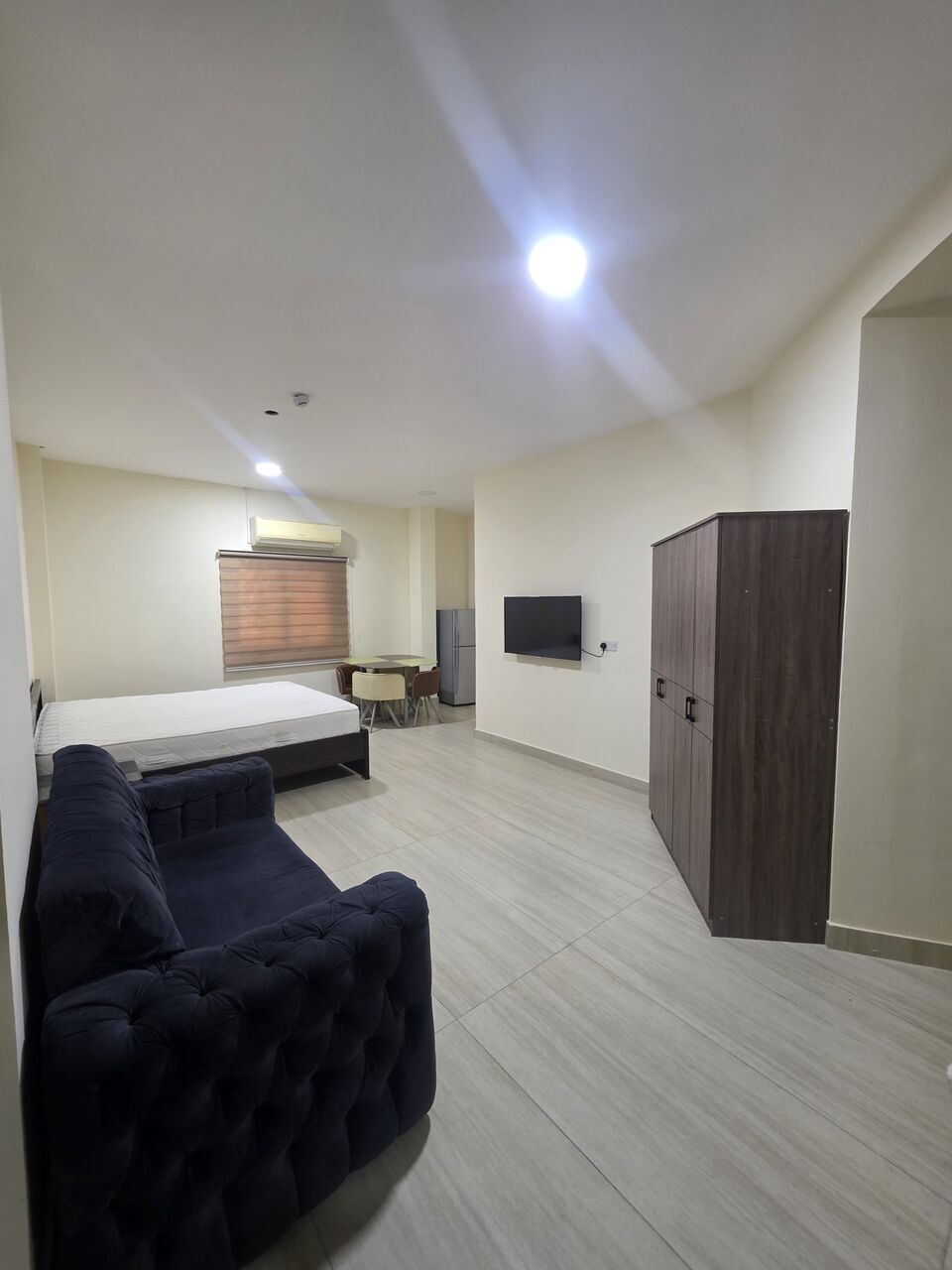 Hoora, Apartments, Flats, Houses & Villas, BHD 180/month,  Furnished,  Studio,  - Very Neet & Clean Fully Furnished Spacious Studio Flat With Unlimited Ewa @180/BD In Hoo