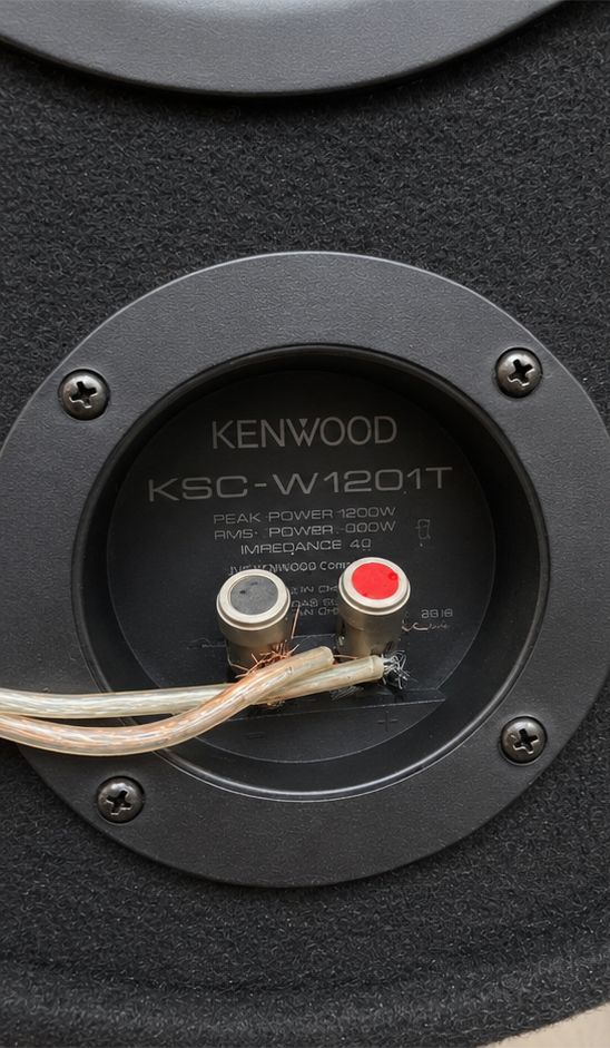 Jeddah, Electronics, SAR 350,  Kenwood Bazooka 1200 W Good Condition Same Like New