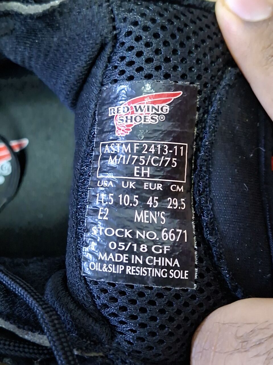 Jubail, Clothing & Accessories, SAR 299,  Red Wing Safety Shoe For Sale