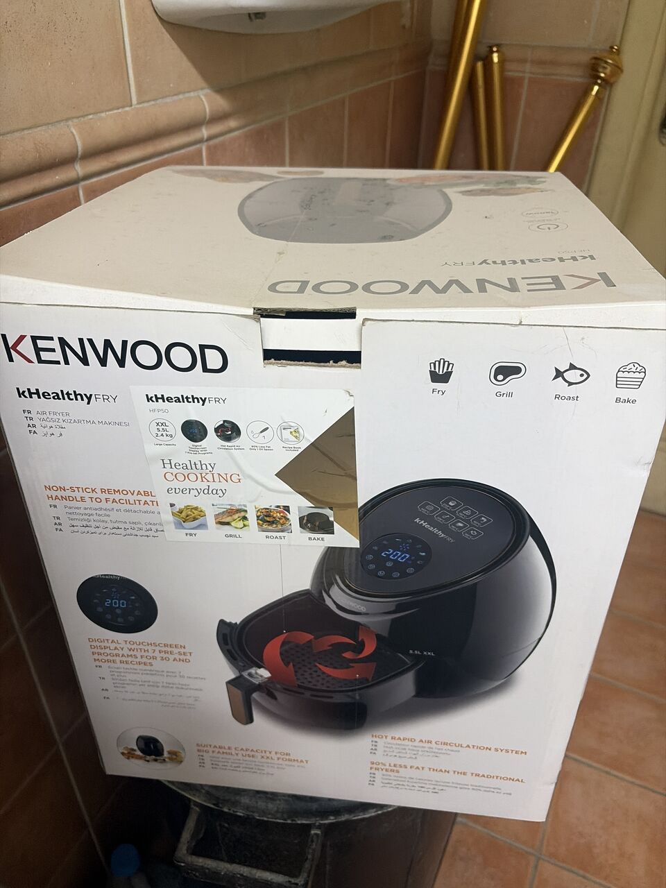 Riyadh, Appliances, SAR 120,  Air Fryer Oil Less Cooking For Healthy Cooking