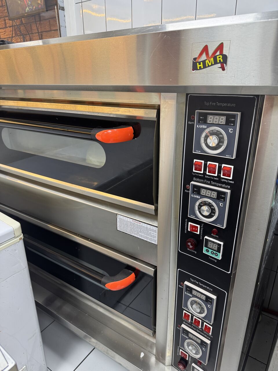 Dammam, Appliances, SAR 4500,  Heavy-Duty HMR Double Deck Commercial Gas Oven &ndash; Ideal For Pizza & Bakery