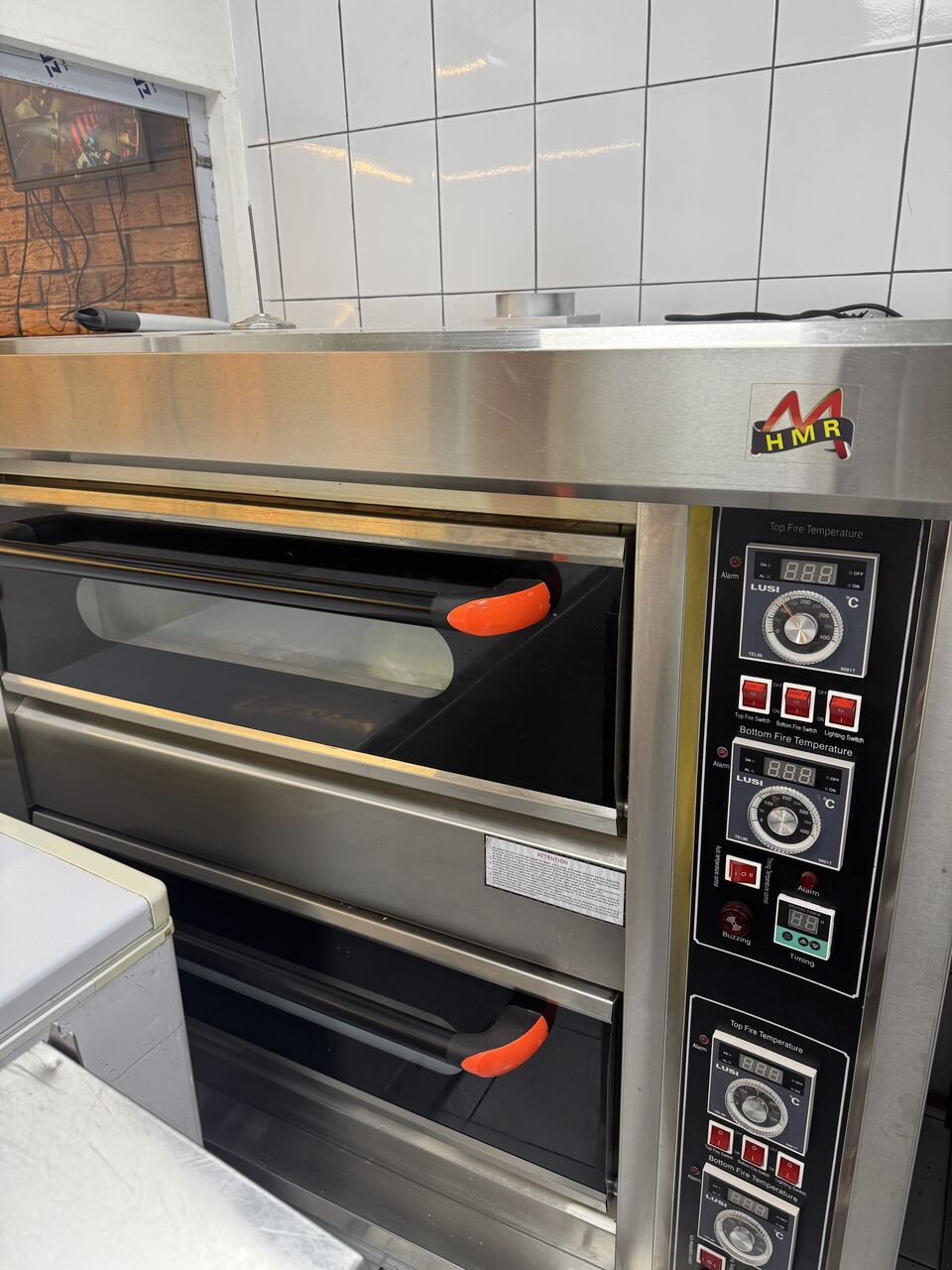 Dammam, Appliances, SAR 4500,  Heavy-Duty HMR Double Deck Commercial Gas Oven &ndash; Ideal For Pizza & Bakery