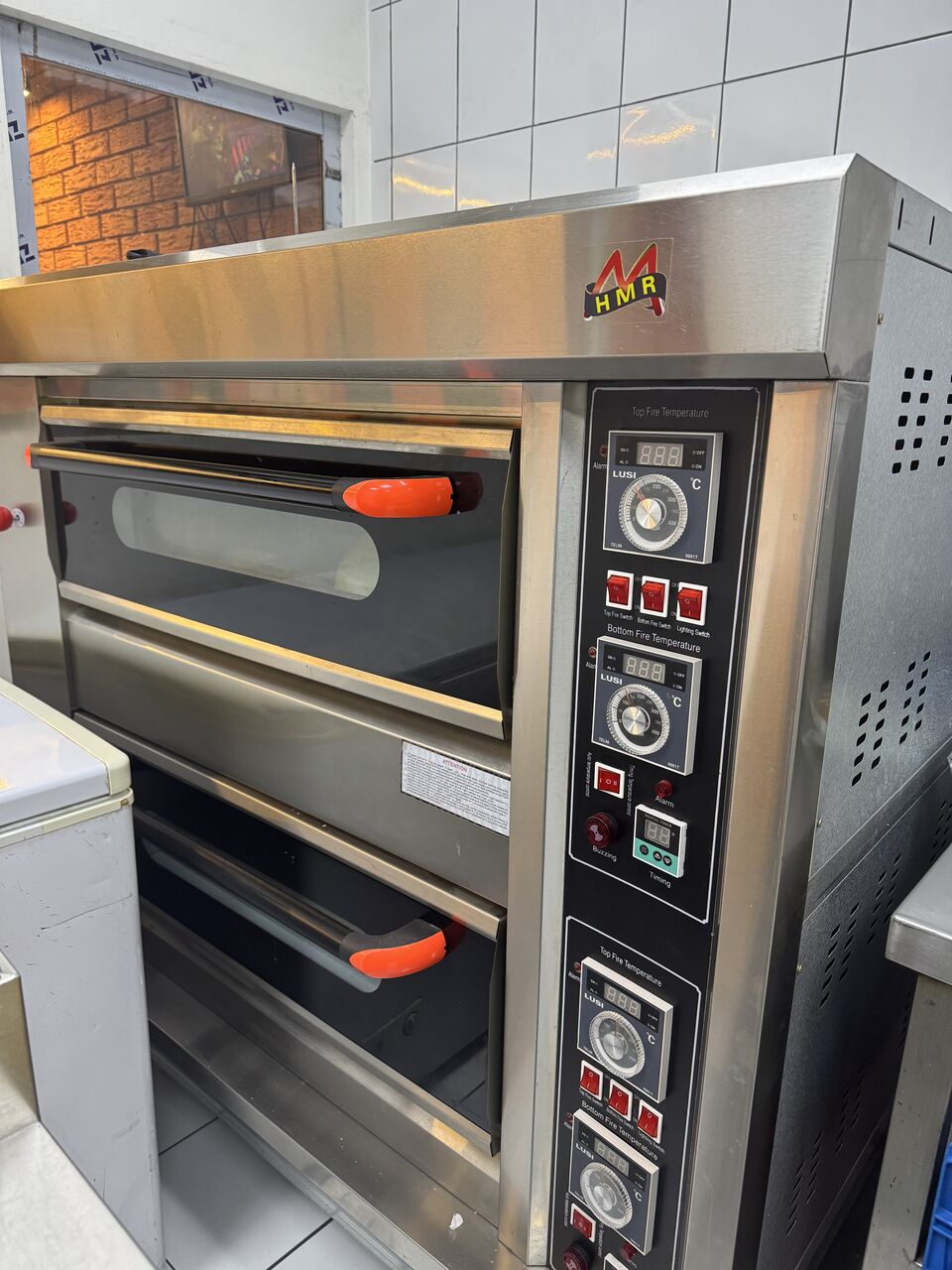 Dammam, Appliances, SAR 4500,  Heavy-Duty HMR Double Deck Commercial Gas Oven &ndash; Ideal For Pizza & Bakery