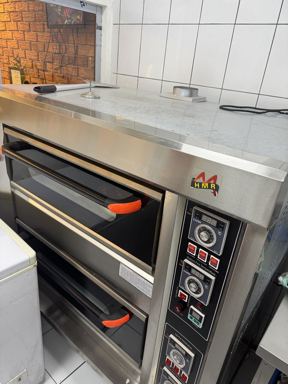 Dammam, Appliances, SAR 4500,  Heavy-Duty HMR Double Deck Commercial Gas Oven &ndash; Ideal For Pizza & Bakery