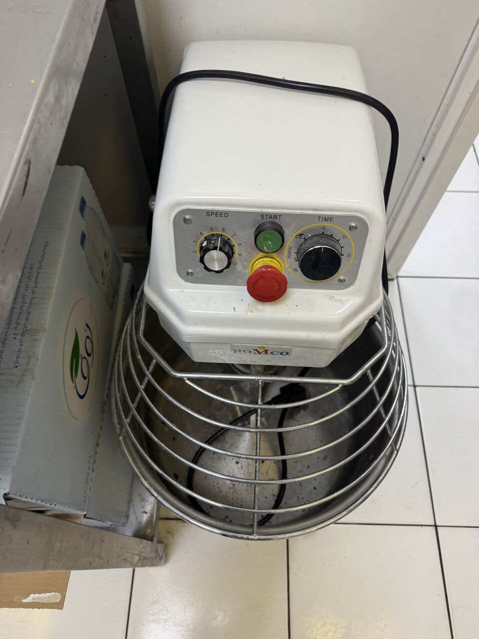 Dammam, Appliances, SAR 2000,  Homco LB20 Commercial Spiral Dough Mixer &ndash; 20L / 8kg Capacity