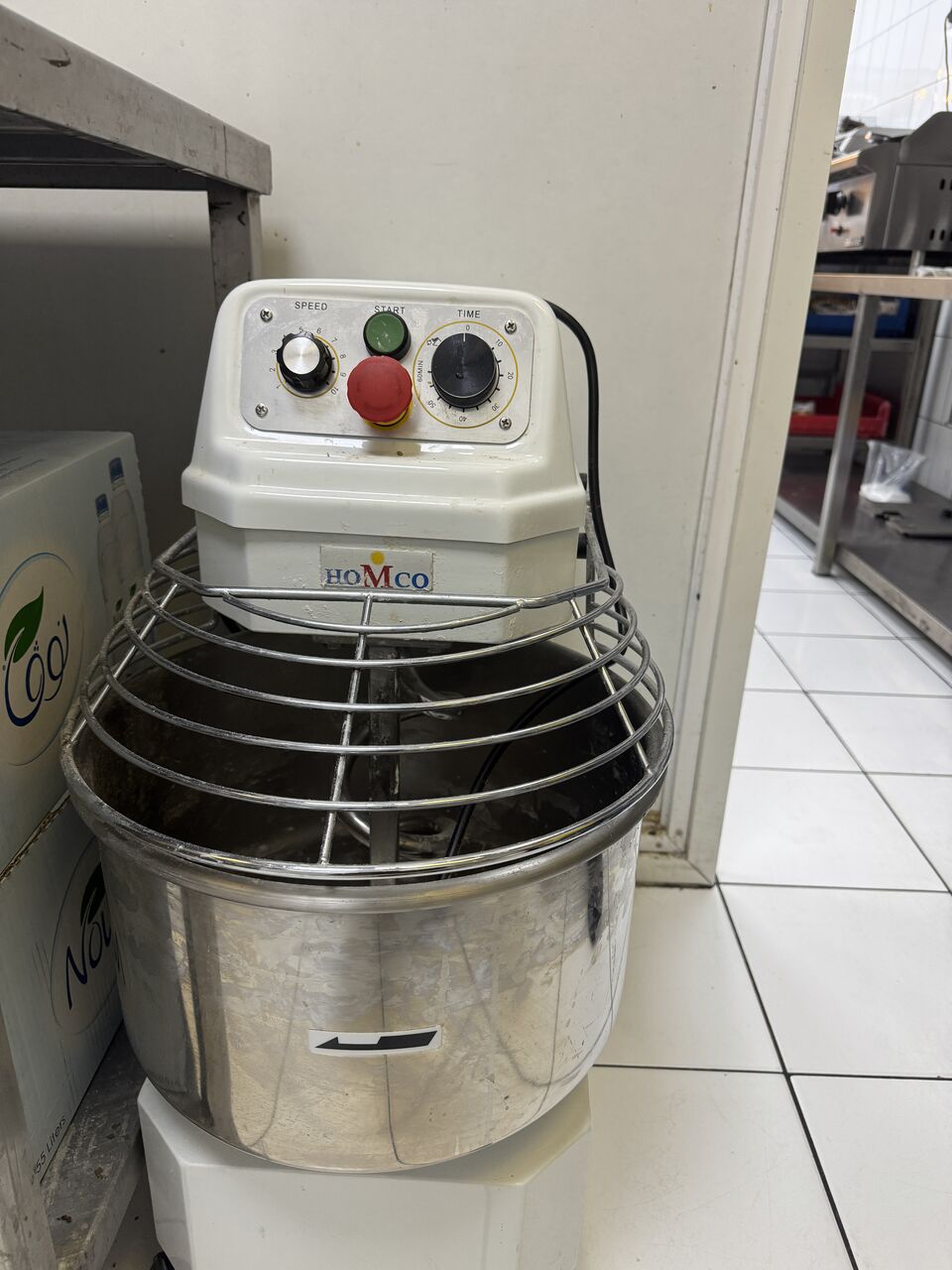 Dammam, Appliances, SAR 2000,  Homco LB20 Commercial Spiral Dough Mixer &ndash; 20L / 8kg Capacity