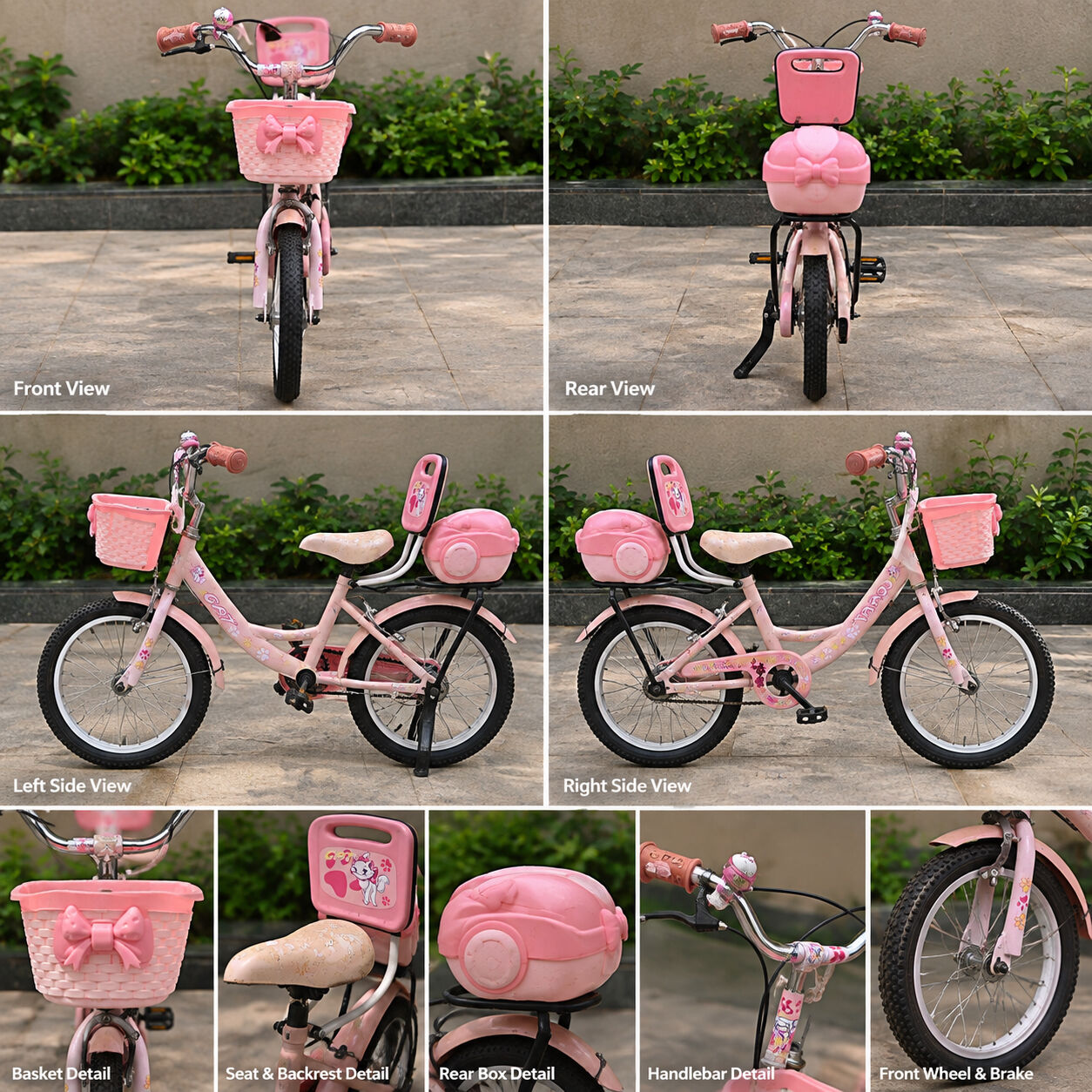 Al Aziziyah, Bicycles, SAR 120,  Pink Kids Balance Bike