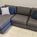 SAR 2000,  🛋️ Eterno 3-Seater Sofa With Left Chaise – Excellent Condition