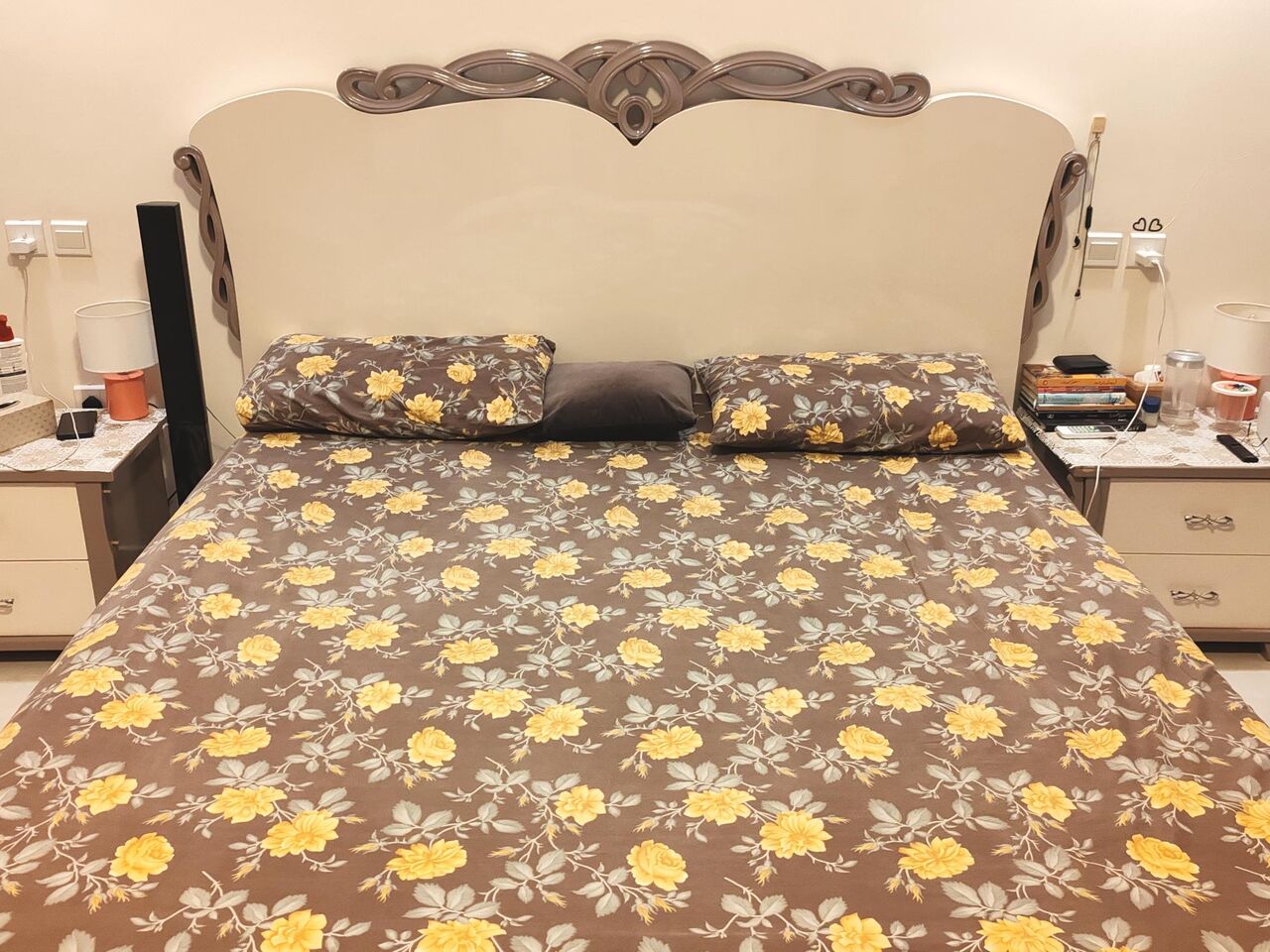 Jeddah, Furniture, SAR 1600,  King Size Bedroom Set For Sale &ndash; Good Condition