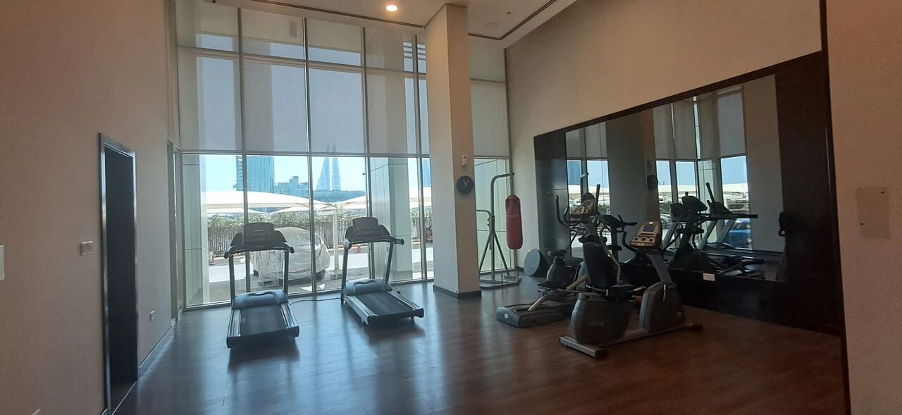 Al Seef, Apartments, Flats, Houses & Villas, BHD 1200/month,  Furnished,  3 BR,  250 Sq. Meter,  DUXURY FULLY FURNISHED 3-BEDROOM DUPLEX &ndash; REEF ISLAND | PRIVATE ENTRANCE | GYM & SWIMMING