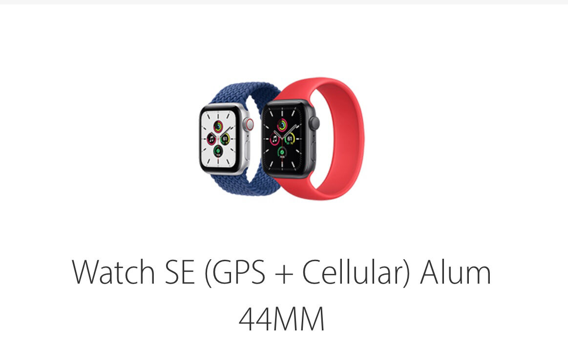 Al Muruj, Electronics, SAR 1000,  Apple Watch -SE -GPS+Cellular-44mm