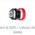 SAR 1000,  Apple Watch -SE -GPS+Cellular-44mm