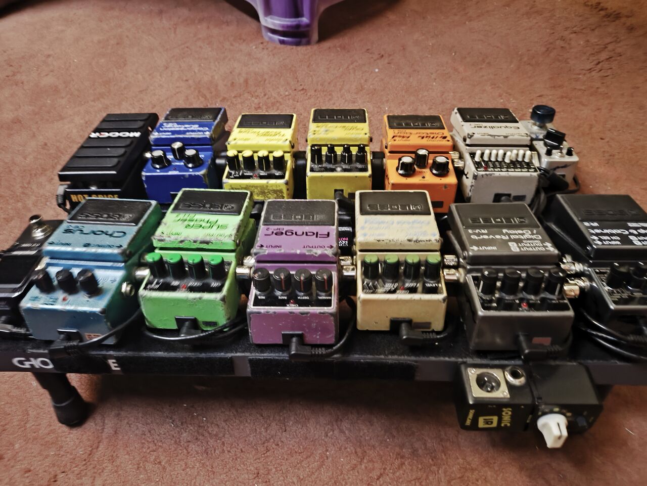 Ghirnatah, Musical Instruments, SAR 5500,  Vintage Rare Boss Guitar Pedal Set