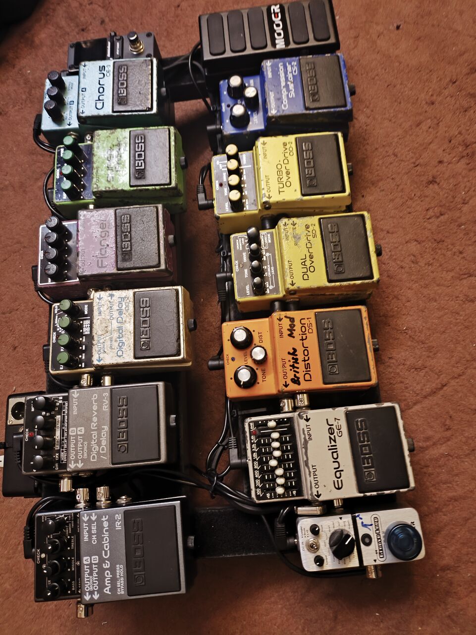 Ghirnatah, Musical Instruments, SAR 5500,  Vintage Rare Boss Guitar Pedal Set