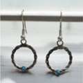 USD 29,  Navajo Turquoise Earrings & Navajo Pearl Stud Earrings