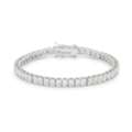 USD 81,  Cubic Zirconia Tennis Bracelet | Princess Pink CZ Jewelry