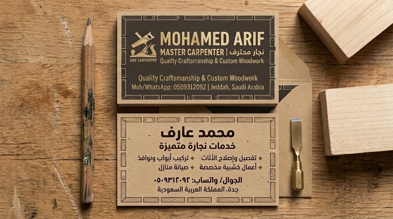 Jeddah, Construction, Expert Carpenter | Custom Woodwork & Furniture In Jeddah