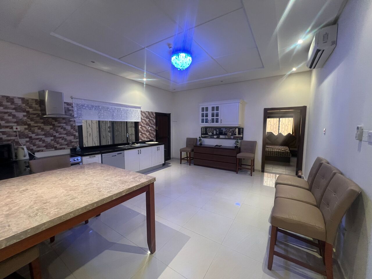 Hidd, Villas, BHD 550,  4-BEDROOM SEMI-FURNISHED VILLA FOR RENT IN HIDD