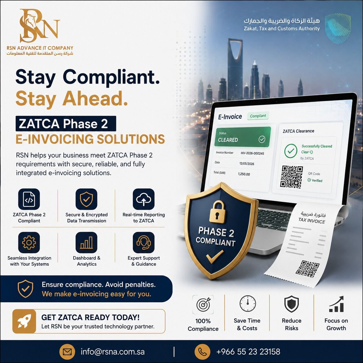 Riyadh, Business, ZATCA Phase 2 Compliance For Saudi Expats