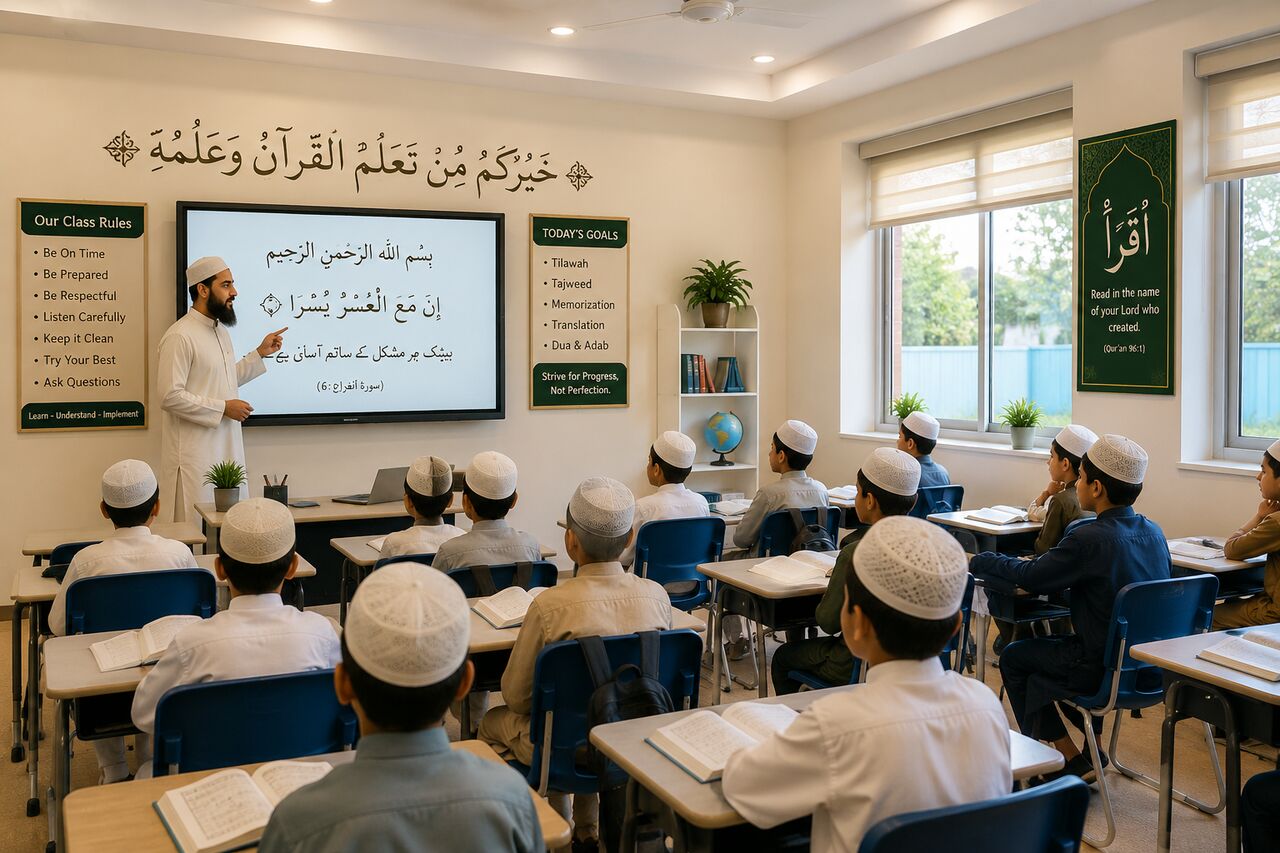 Riyadh, Lessons Offered, Quran Teacher