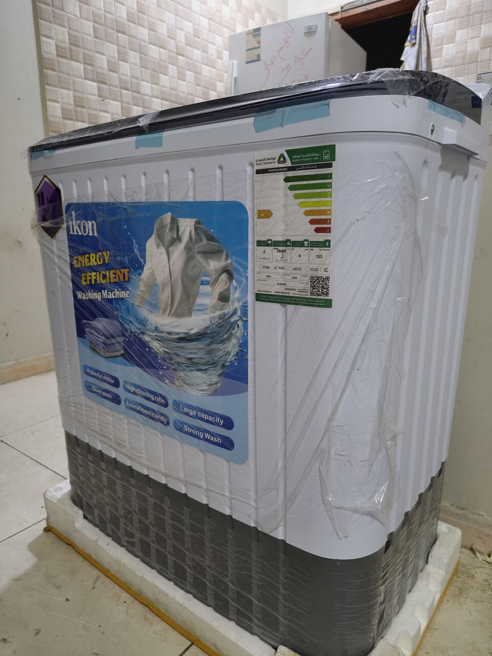 Riyadh, Household Items, SAR 400,  Ikon Washing Machine 9Kg