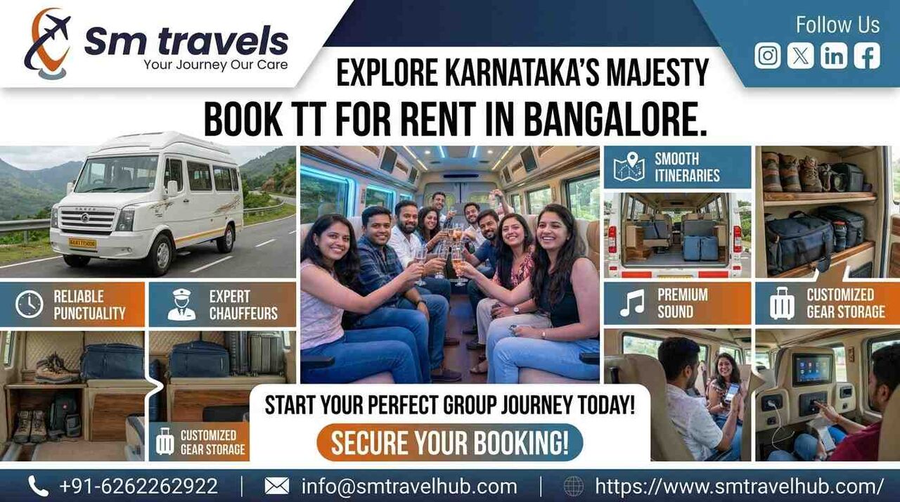 Bangalore, Travel, TT For Rent Bangalore