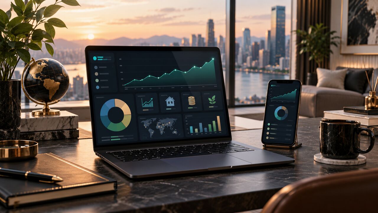 London, Financial, Personal Investment Portfolio Tracker For Smarter Wealth Management