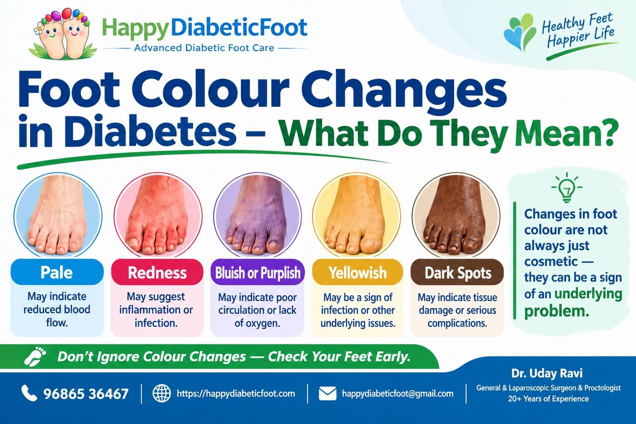 Bangalore, Health, Foot Colour Changes In Diabetes &ndash; What Do They Mean?- Dr Uday Ravi