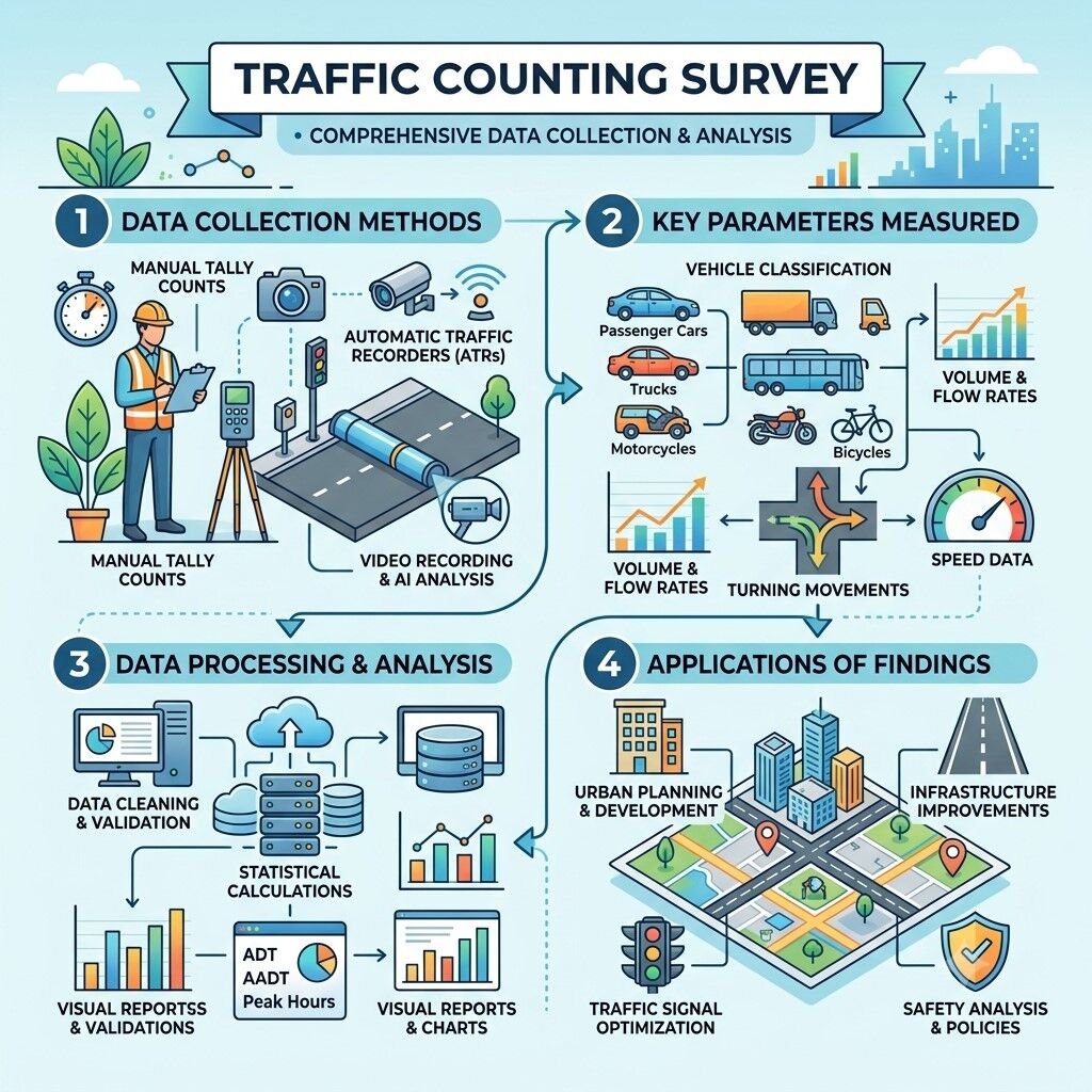 Dubai, Software Development, How Traffic Counting Surveys Improve UAE Urban Mobility