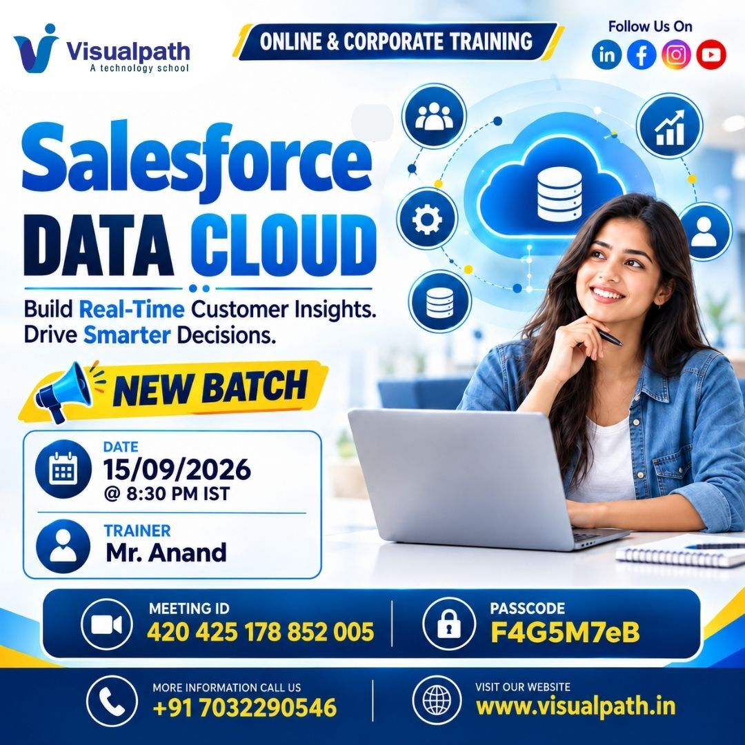 Hyderabad, Lessons Offered, Salesforce Data Cloud Online Training | Join Our New Batch!