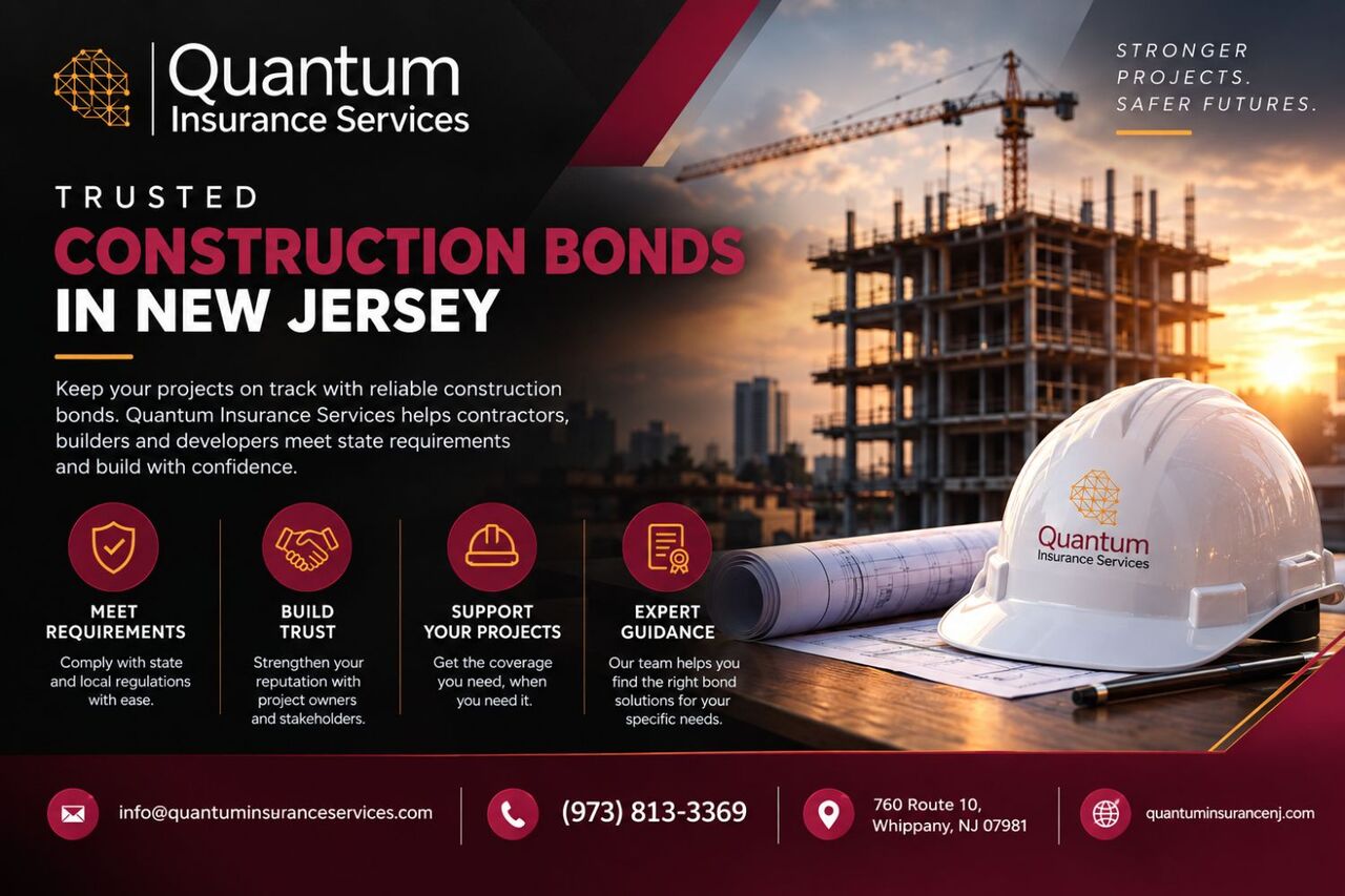 New York, Construction, Trusted Construction Bonds In New Jersey | Quantum Insurance