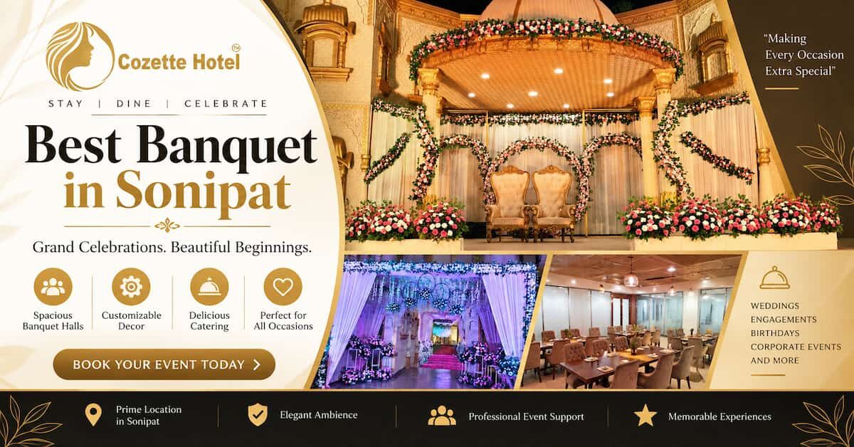 Haryana, Event Planning, Premium Banquet Venue In Sonipat For Weddings, Parties And Corporate Events