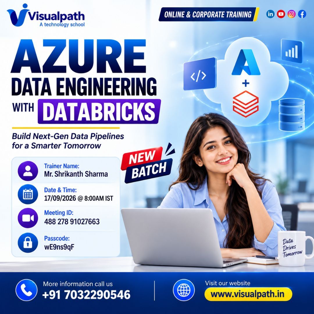 Hyderabad, Education, Azure Data Engineering & Databricks &ndash; New Batch Starts